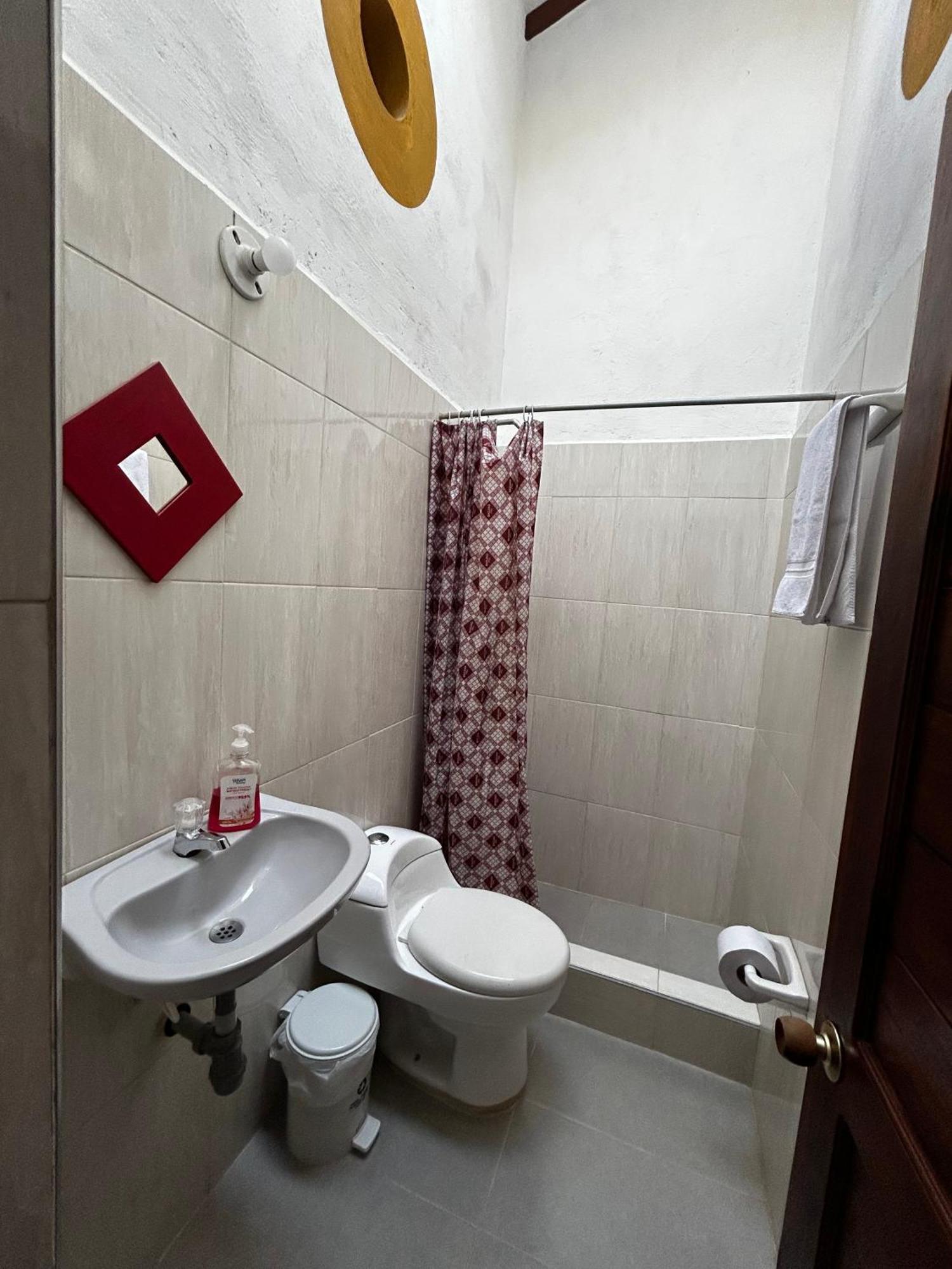 Casa Del Viajero Hostal فيلا دي ليفا المظهر الخارجي الصورة